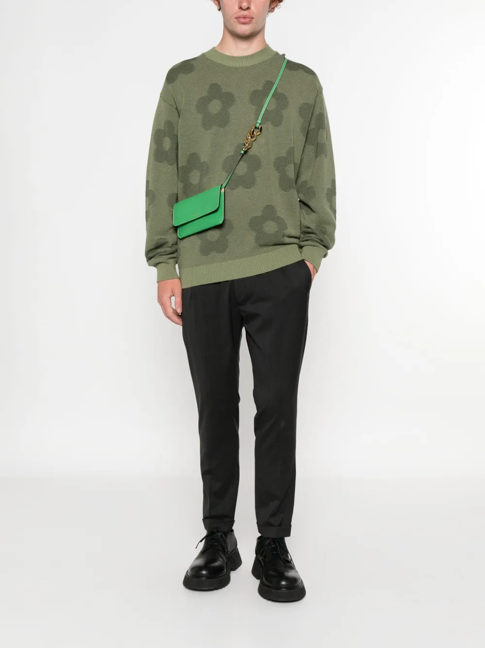 Low Brand Cropped broek - Grijs