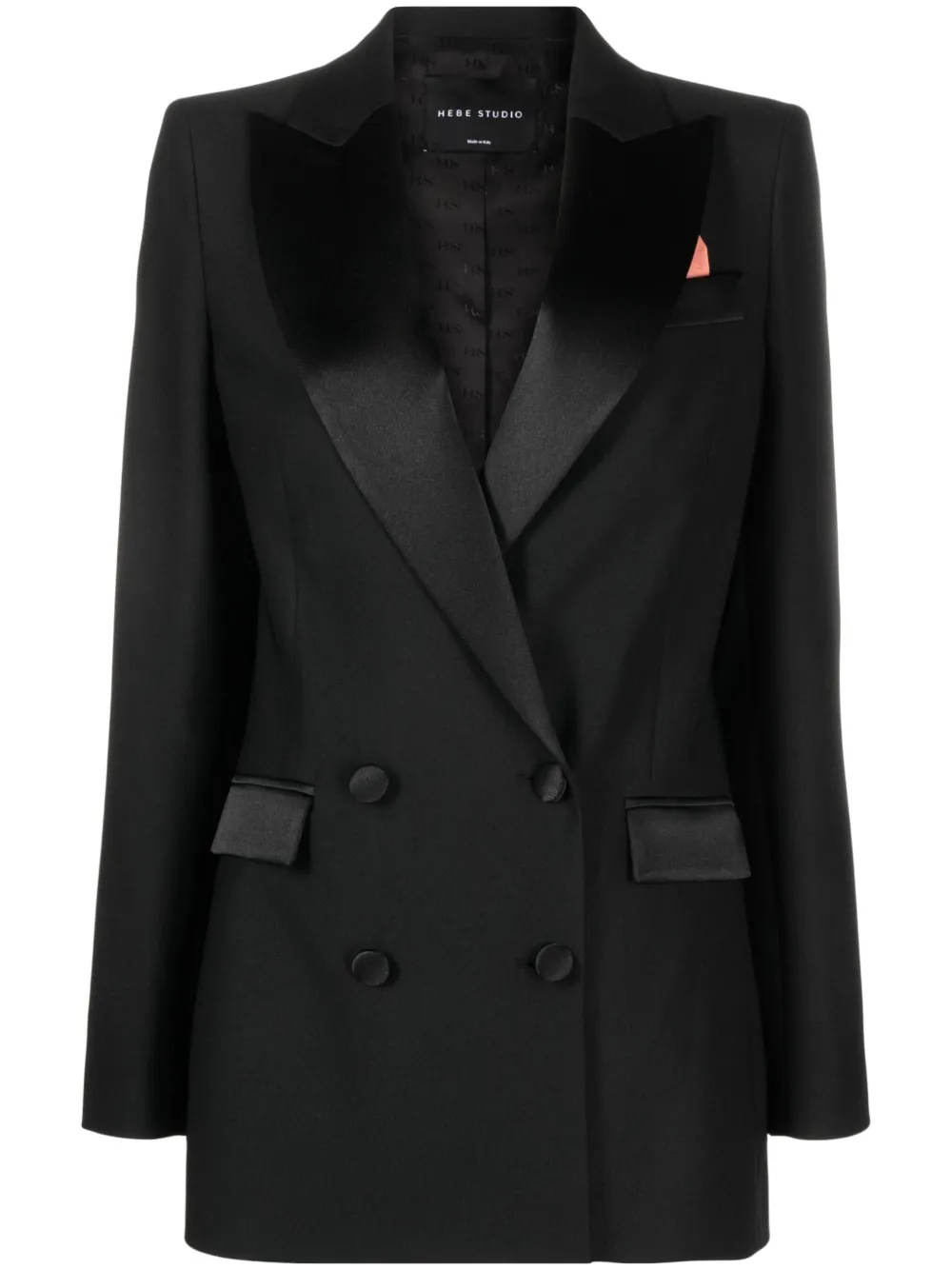 Hebe Studio peak-lapels double-breasted blazer