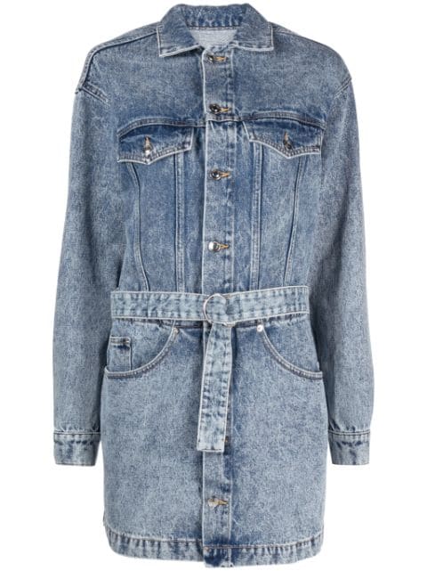 IRO Glacia denim shirtdress