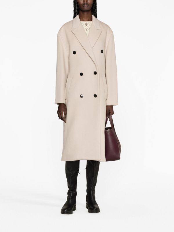 Isabel marant camel on sale coat