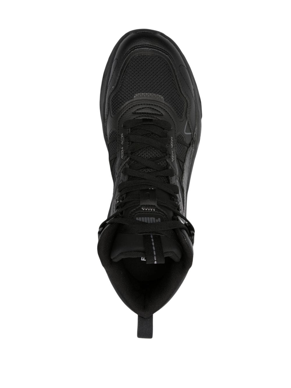 Shop Puma Trinity Hybrid High-top Sneakers In Black