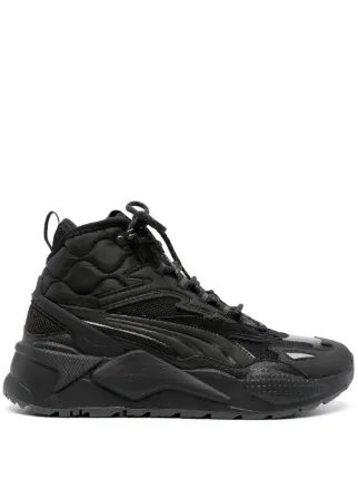 PUMA RS-X ハイカットスニーカー | ブラック | FARFETCH JP