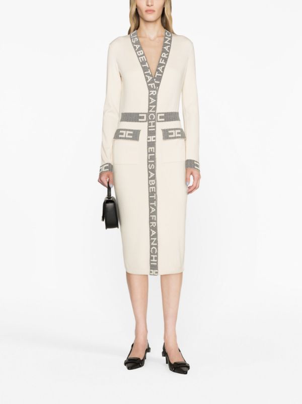 Monogram Jacquard Knit Dress - Women - Ready-to-Wear