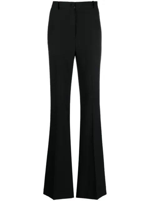 Hebe Studio pleat-detailing high-waist trousers 