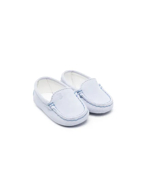 Tod's Kids chaussons Gommino à logo embossé