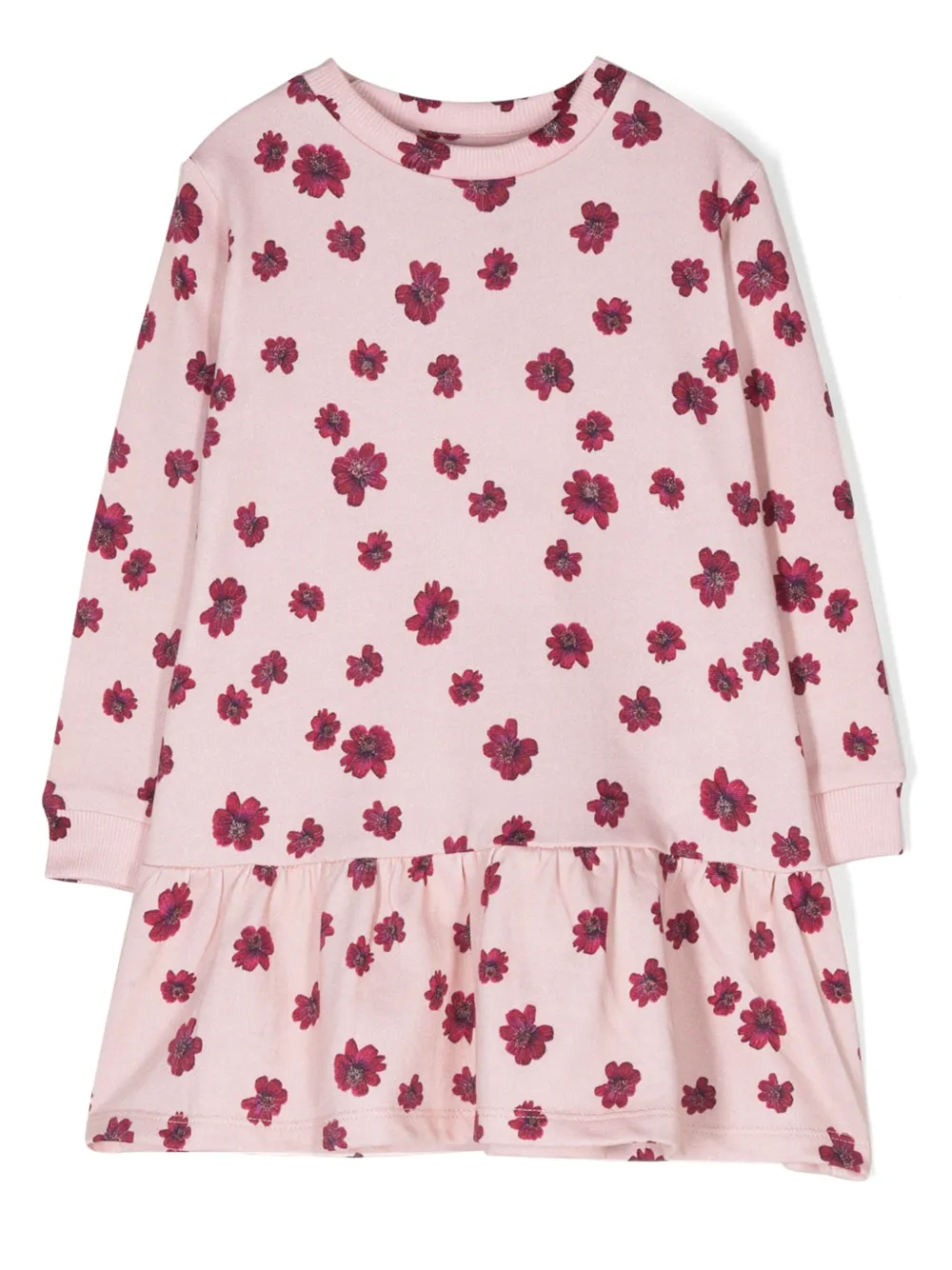 Molo Jurk met bloe print Roze