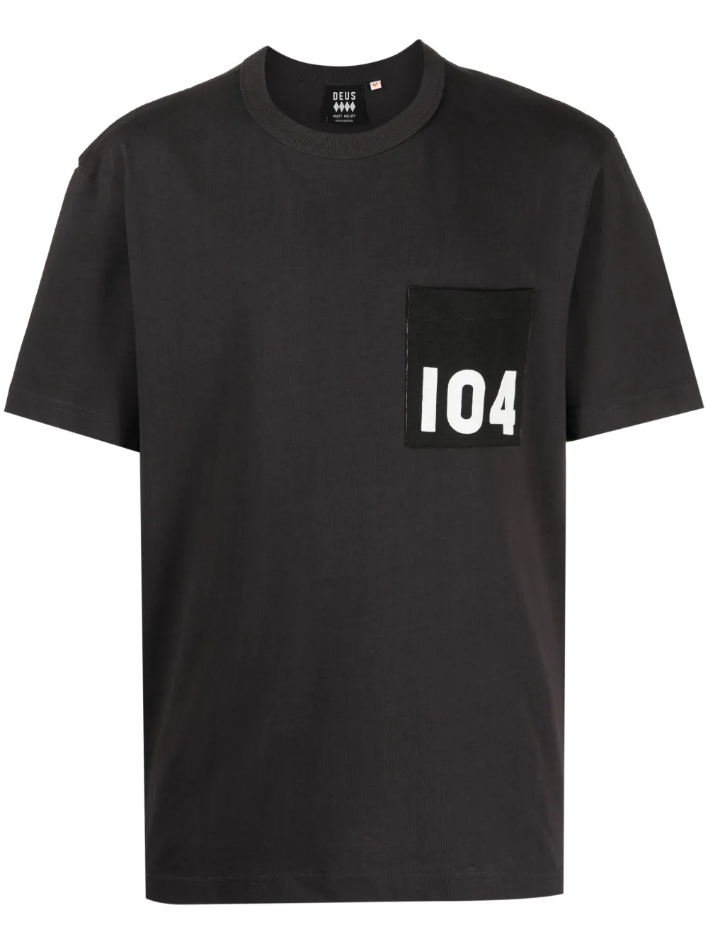 Deus Ex Machina T-shirt met print Grijs