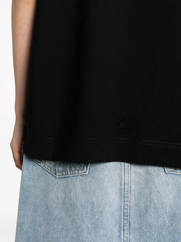 Givenchy ラインストーントリム Tシャツ | ブラック | FARFETCH JP