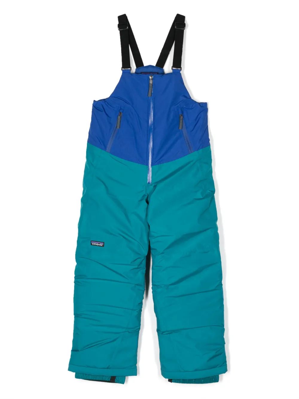 Patagonia Kids Snowsuit met colourblocking Blauw