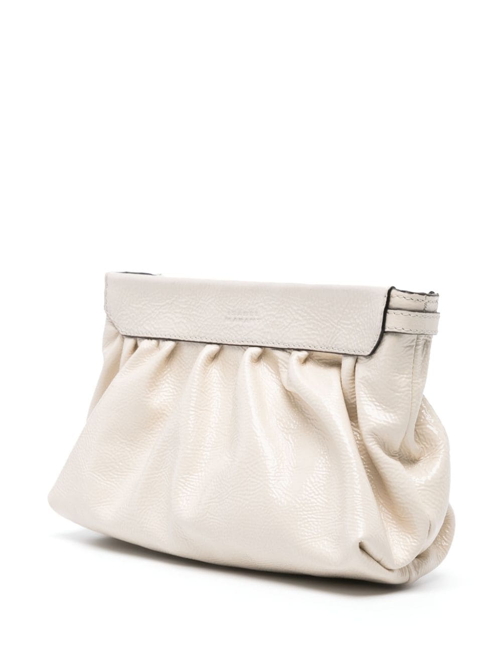 Shop Isabel Marant Small Luz Leather Crossbody Bag In Neutrals