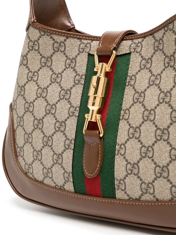 Gucci Pre-Owned Jackie GG Horsebit Shoulder Bag - Farfetch