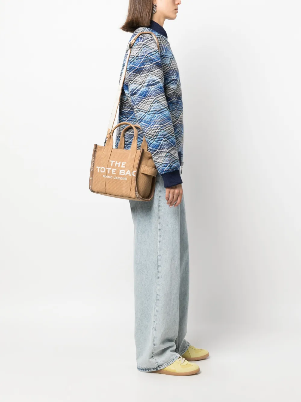 Marc Jacobs medium The Jacquard tote bag - Bruin
