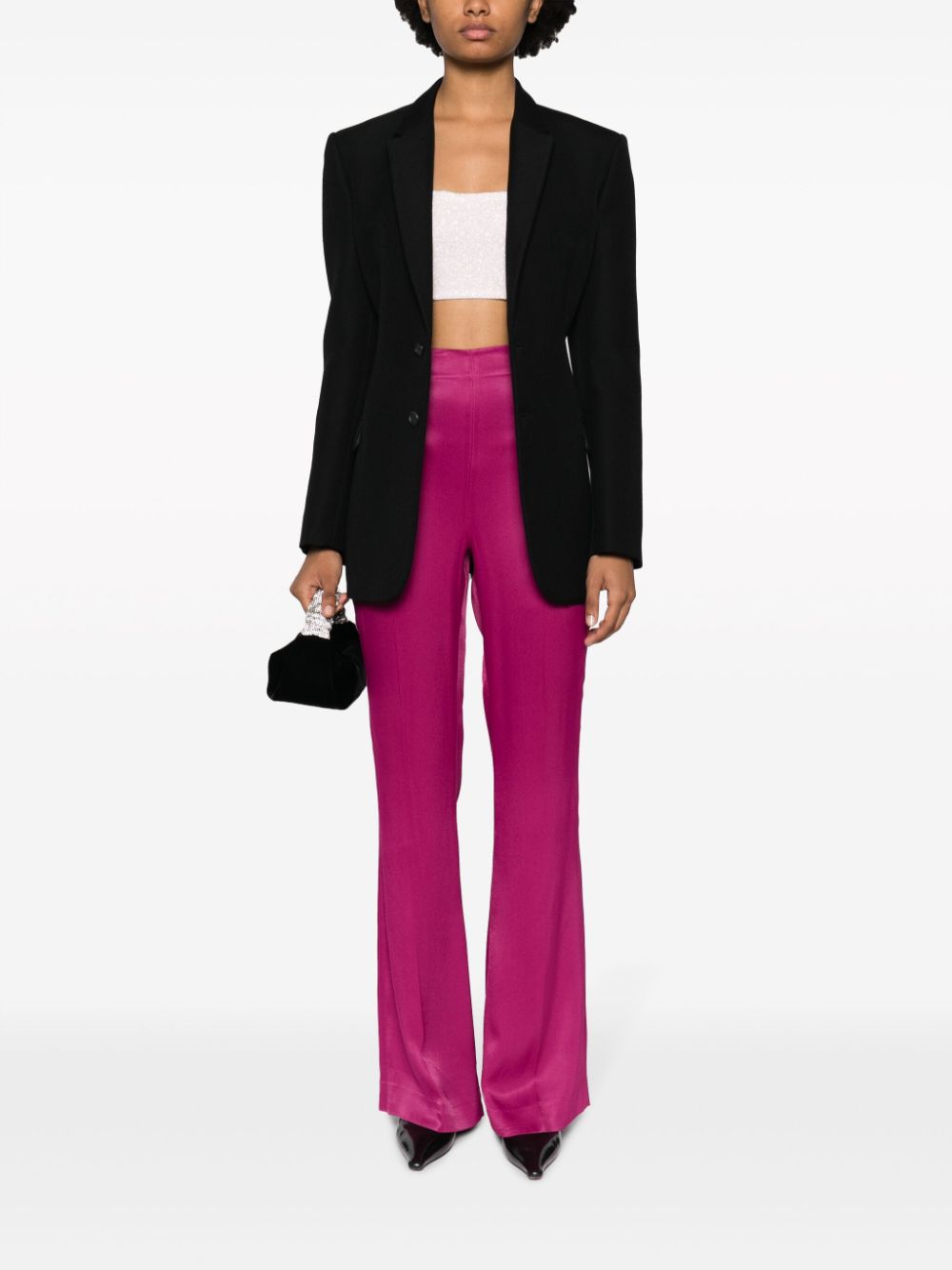 TWINSET Satijnen pantalon - Roze