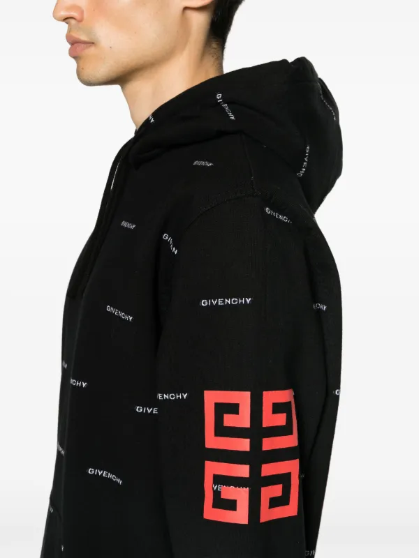 【関税&送料込】Givenchy 4G Black Cotton Hoodie 21358285_51999255_600.jpg
