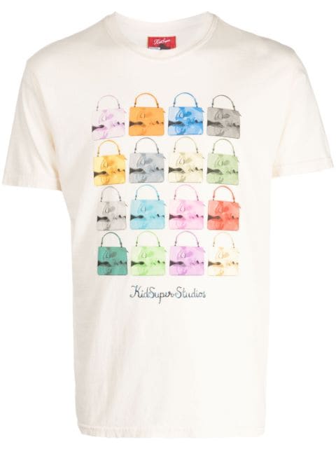 KidSuper 키싱 백스 티셔츠