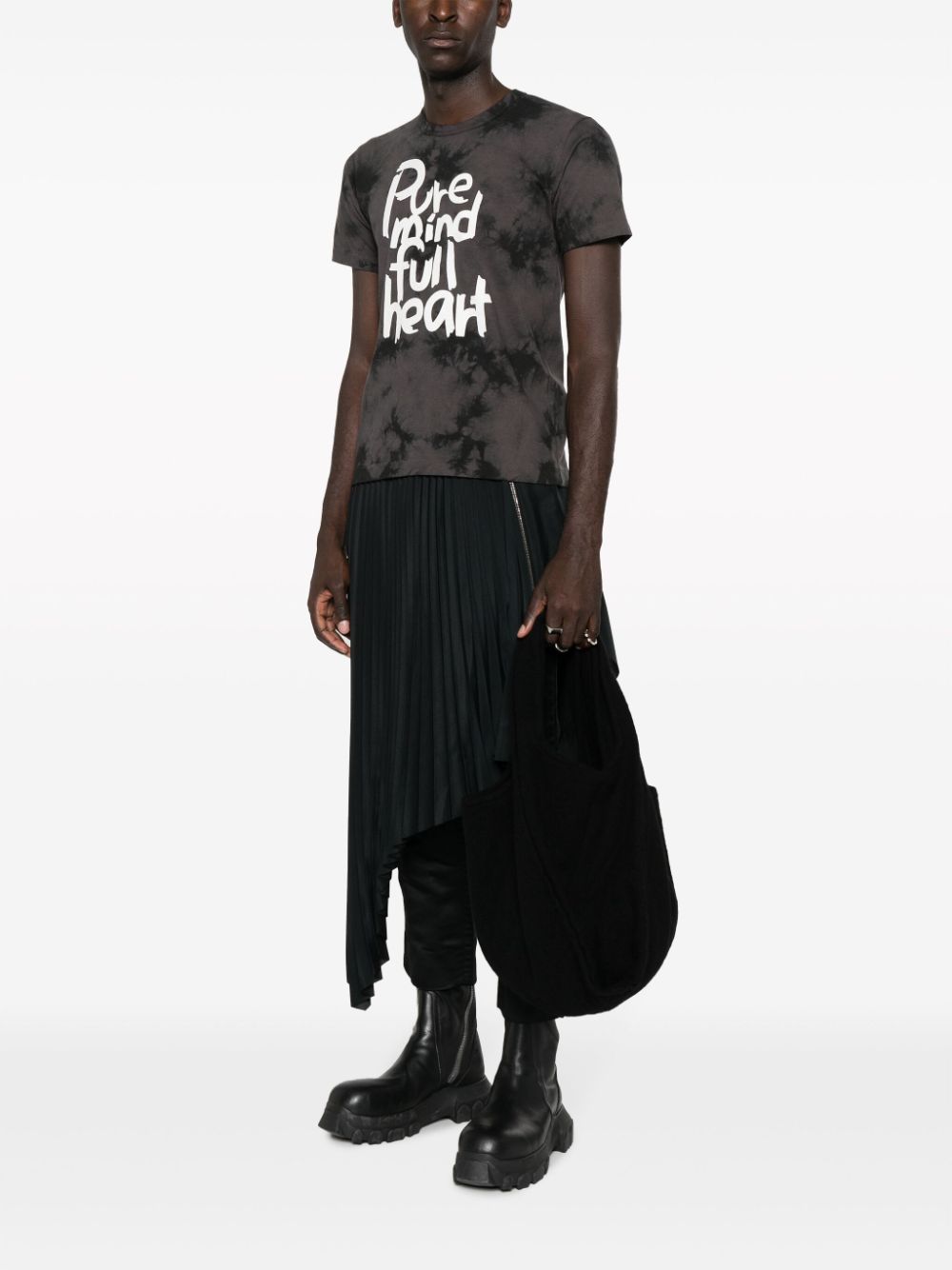Shop Black Comme Des Garçons Felted Tote Bag In Black