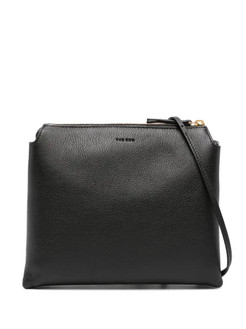 The Row Nu Mini Twin mini leather shoulder bag