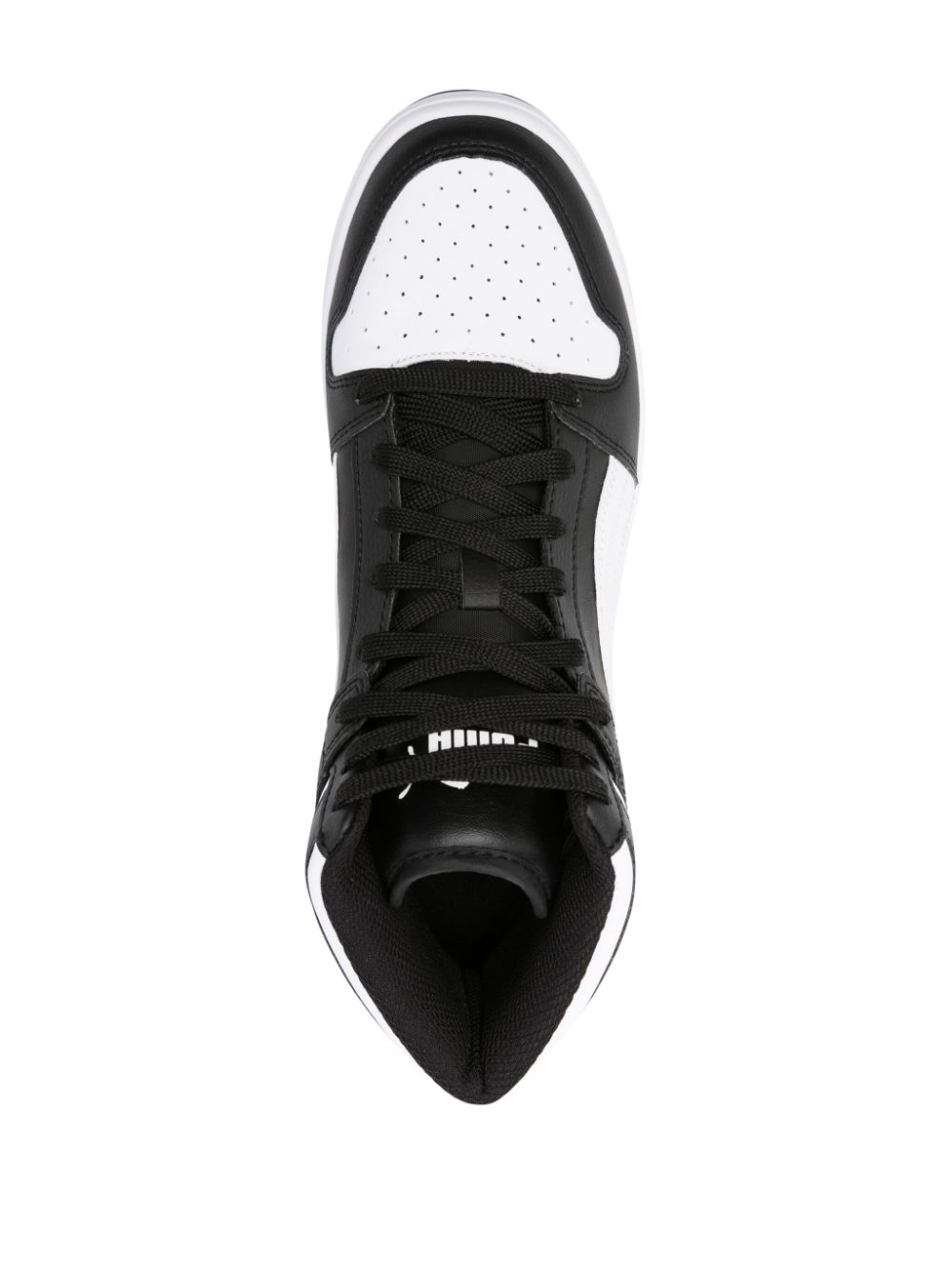 Shop Puma Rebound Lay Up High-top Sneakers In Black