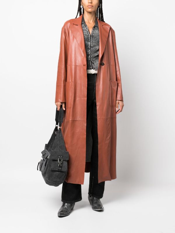 Nappa Leather Trench Coat - Women - Ready-to-Wear