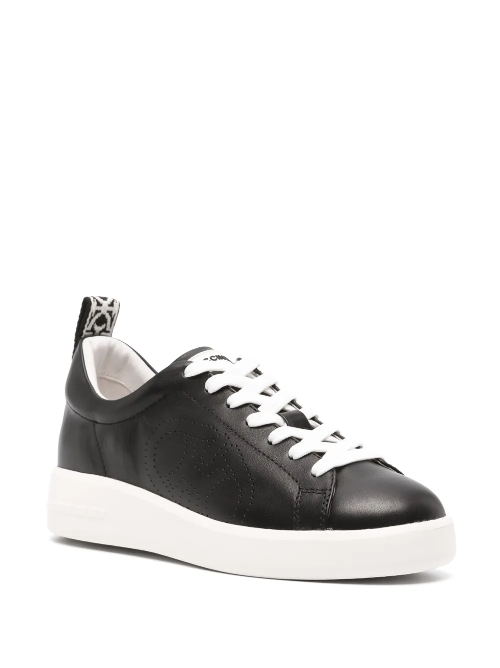 Coccinelle Leren sneakers - Zwart