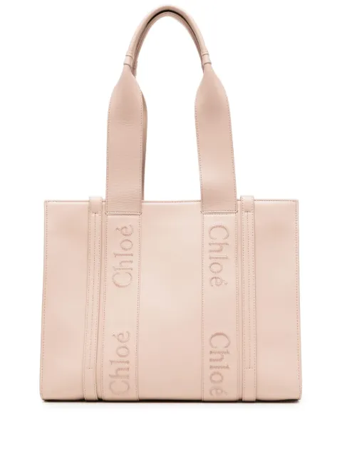 Chloé tote Woody mediana