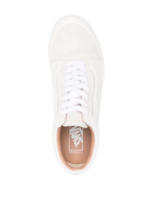 Vans best sale leren sneakers