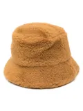 STAND STUDIO Wera faux-fur bucket hat - Brown