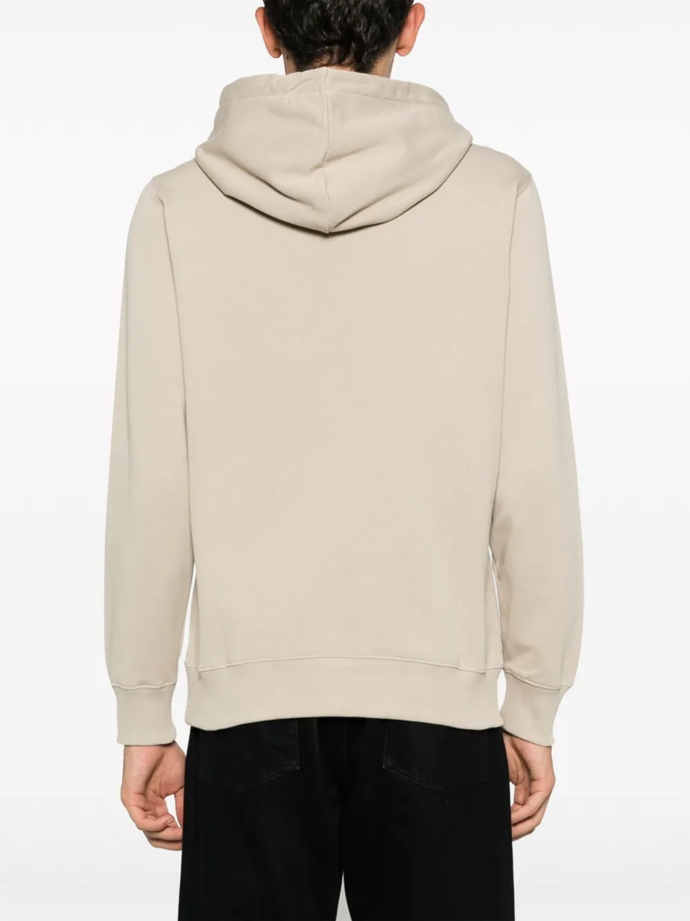 Calvin Klein Jeans Hoodie met logoprint Beige