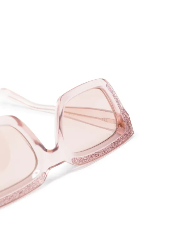 Jimmy Choo Eyewear MEGS/S square-frame Sunglasses | Neutrals