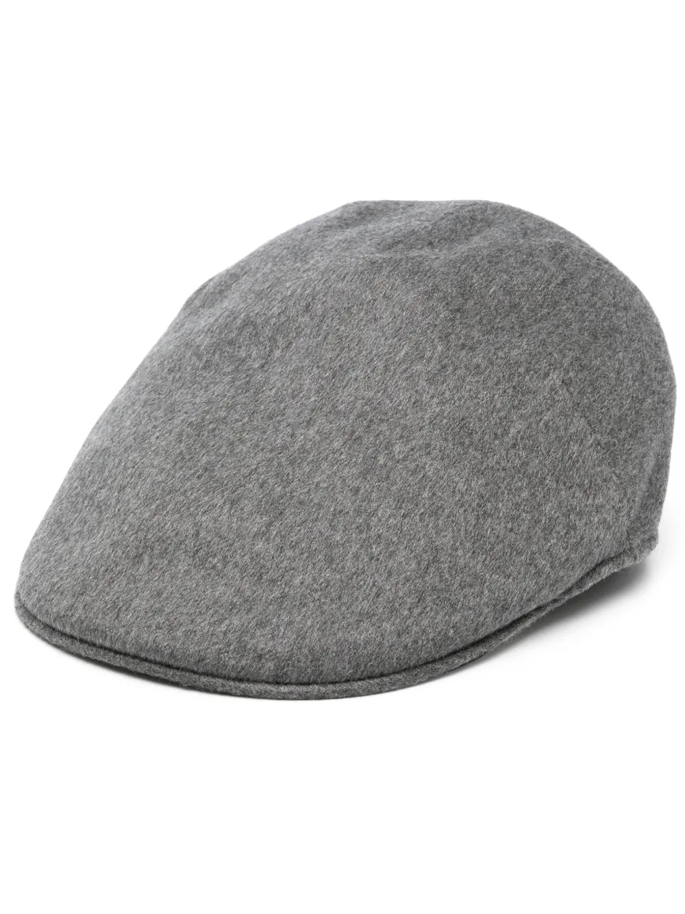 Borsalino Paris Goose Beak Cap In Grey
