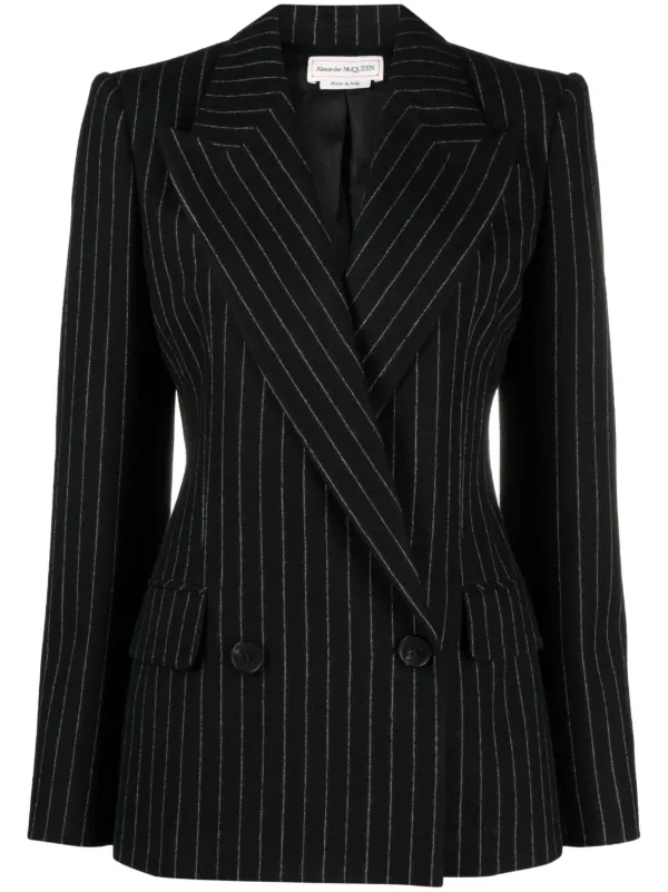 【送料&関税込】Alexander McQueen Double-breasted Blazer MENS Alexander McQueen Tuxedo Blazer Double Breasted Size 50