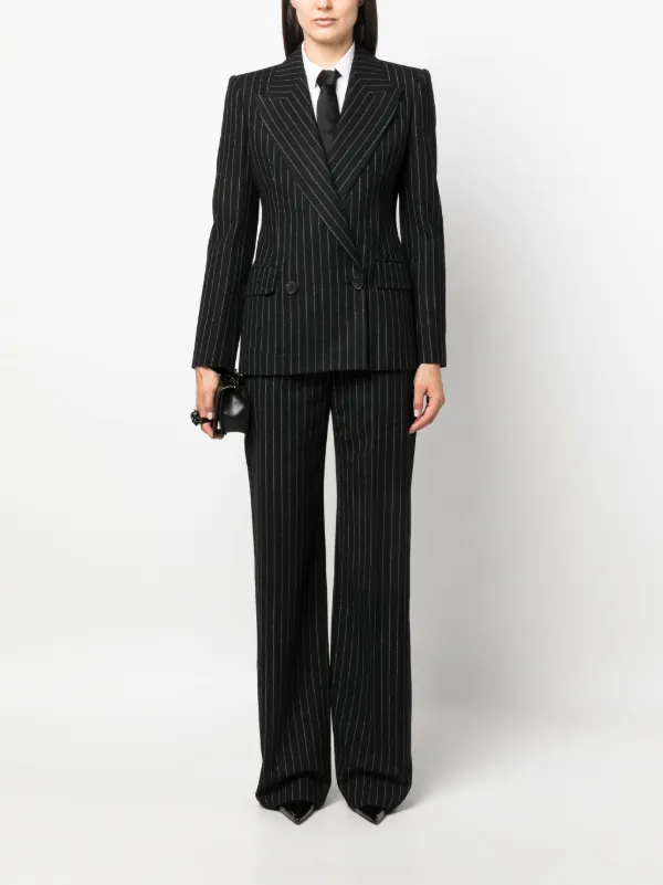 【送料&関税込】Alexander McQueen Double-breasted Blazer McQueen Double-Breasted Sculpted Blazer | Neiman Marcus