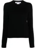 Comme Des Garçons Comme Des Garçons crew-neck cashmere jumper - Black