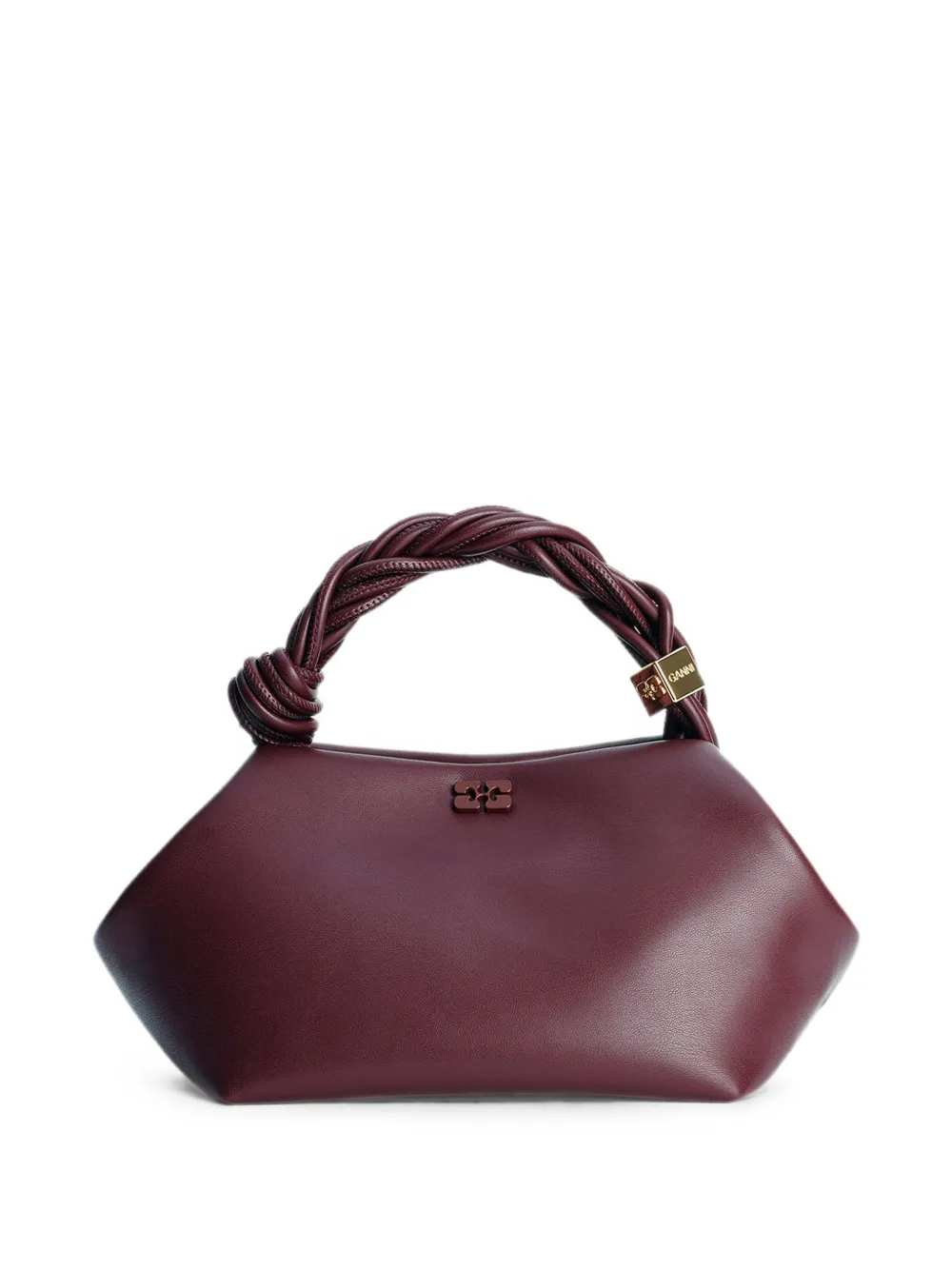 GANNI Bou トップハンドル ハンドバッグ S | レッド | FARFETCH JP