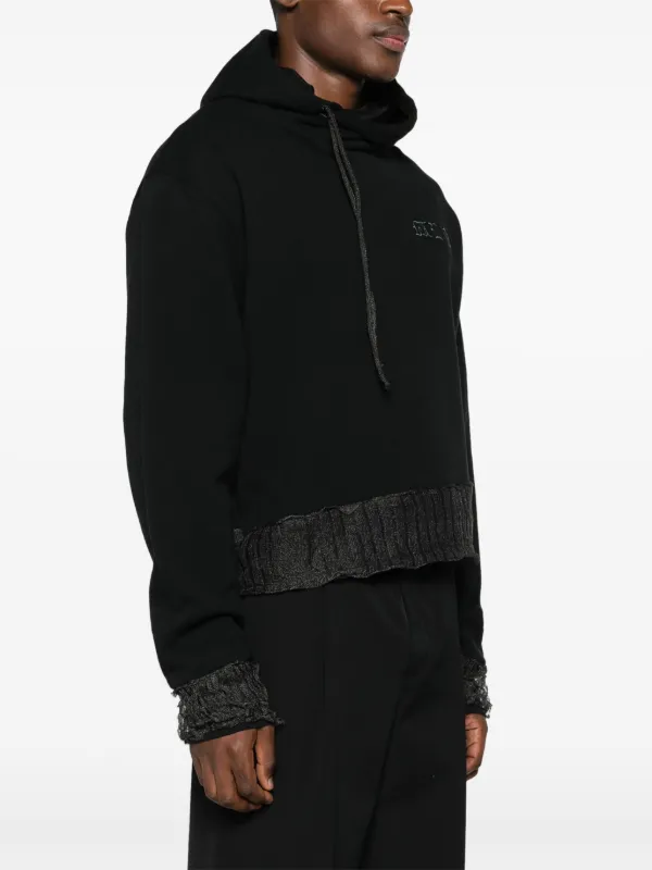 Off white deconstructed hoodie outlet