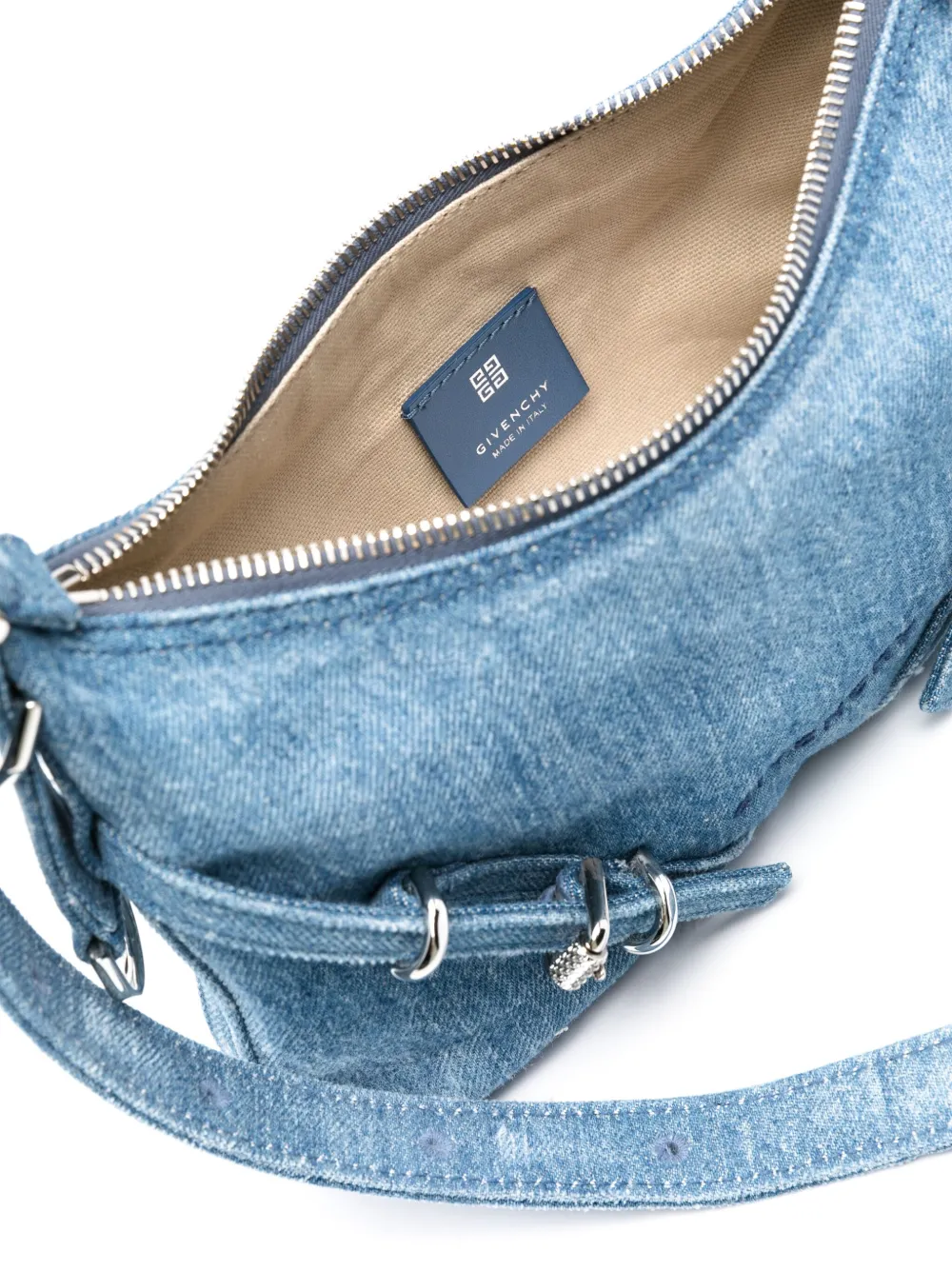 Voyou denim mini shoulder bag