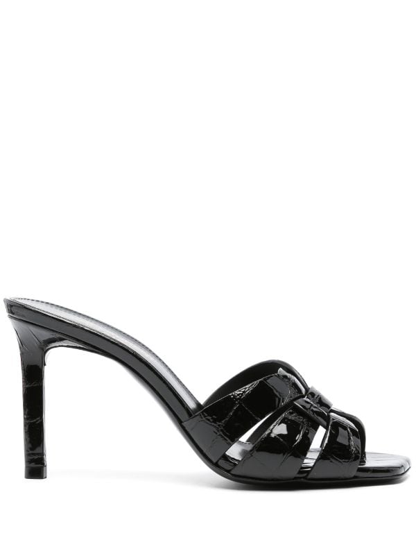 90mm Patent Leather Sandals