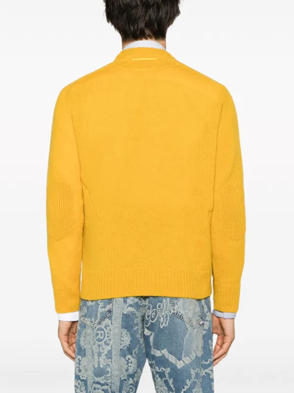 Undercover ロゴ セーター | イエロー | FARFETCH JP