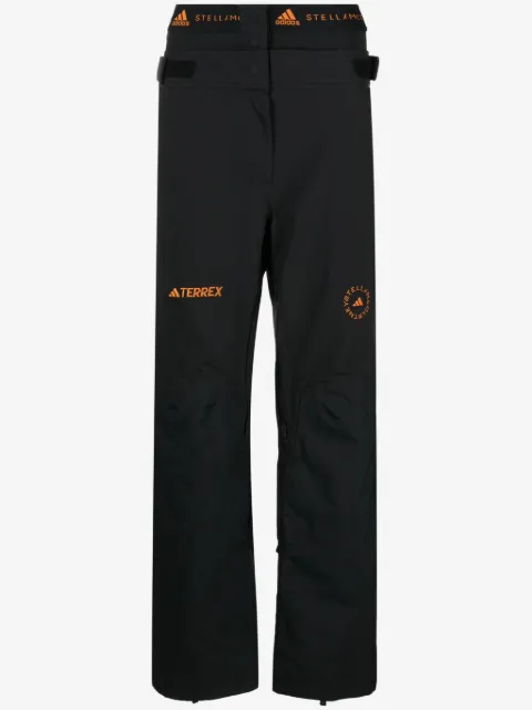 adidas x Terrex logo-embroidered straight-leg trousers