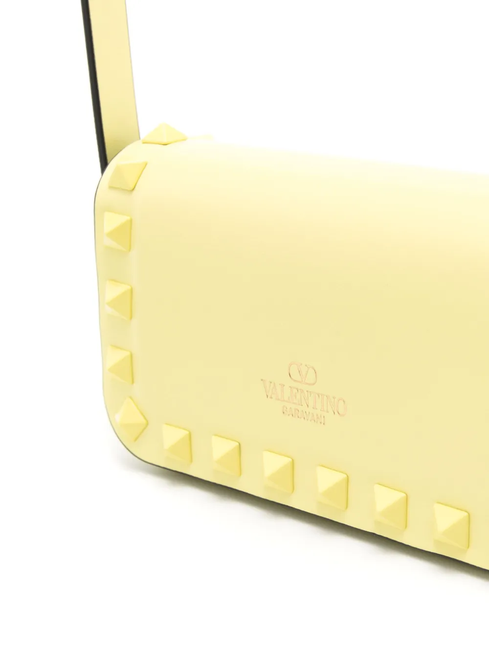 Valentino Garavani Rockstud leren mini-tas Groen