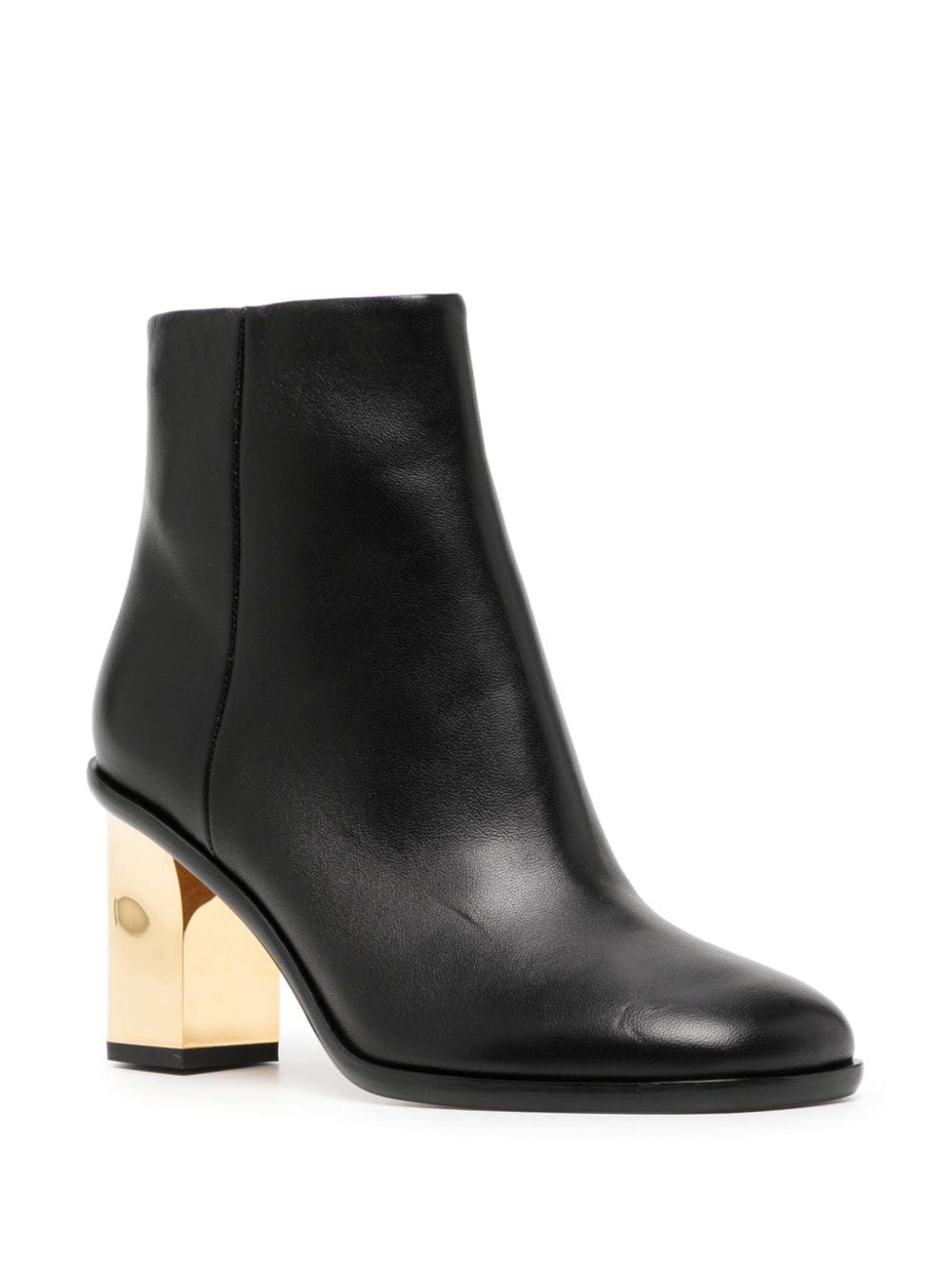 Image 2 of Chloé Rebecca 75mm leather boots