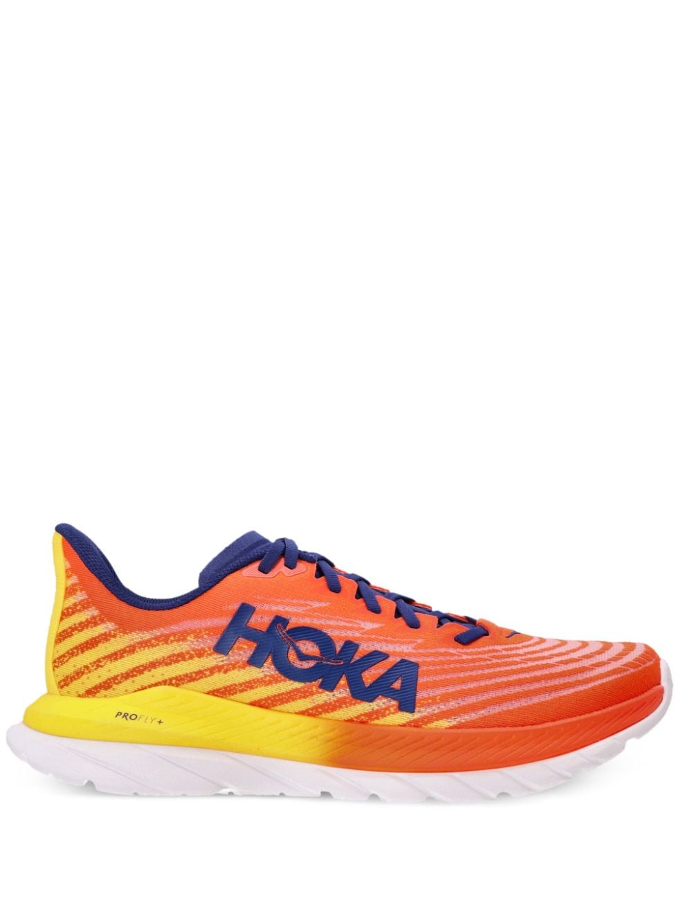 Hoka Mach 5 Low-top Sneakers In Orange