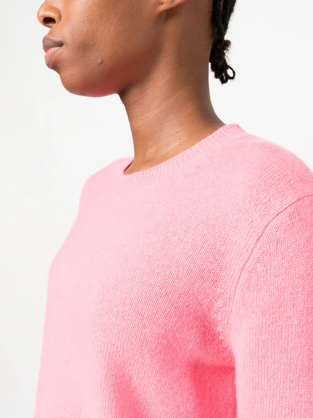 Lisa Yang Kasjmier trui Roze