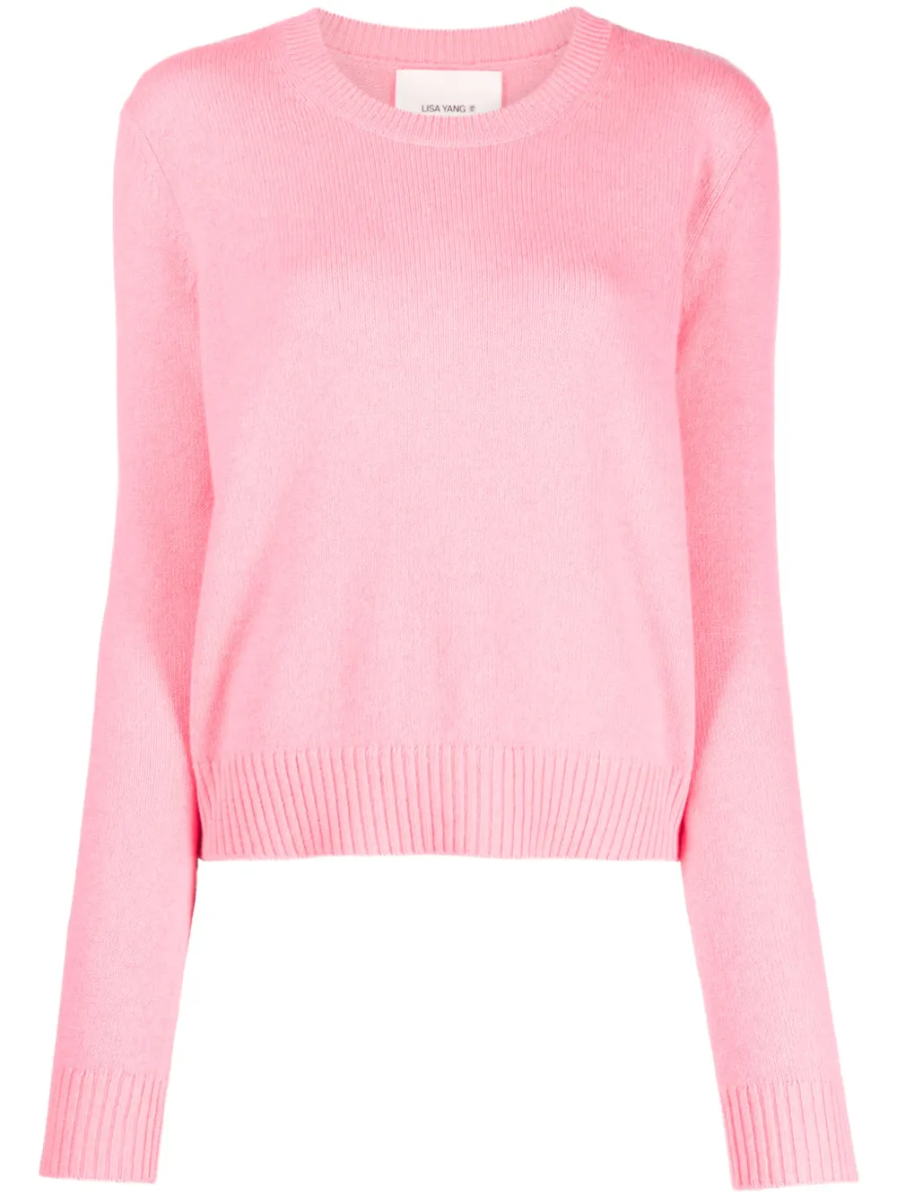 Lisa Yang Kasjmier trui Roze