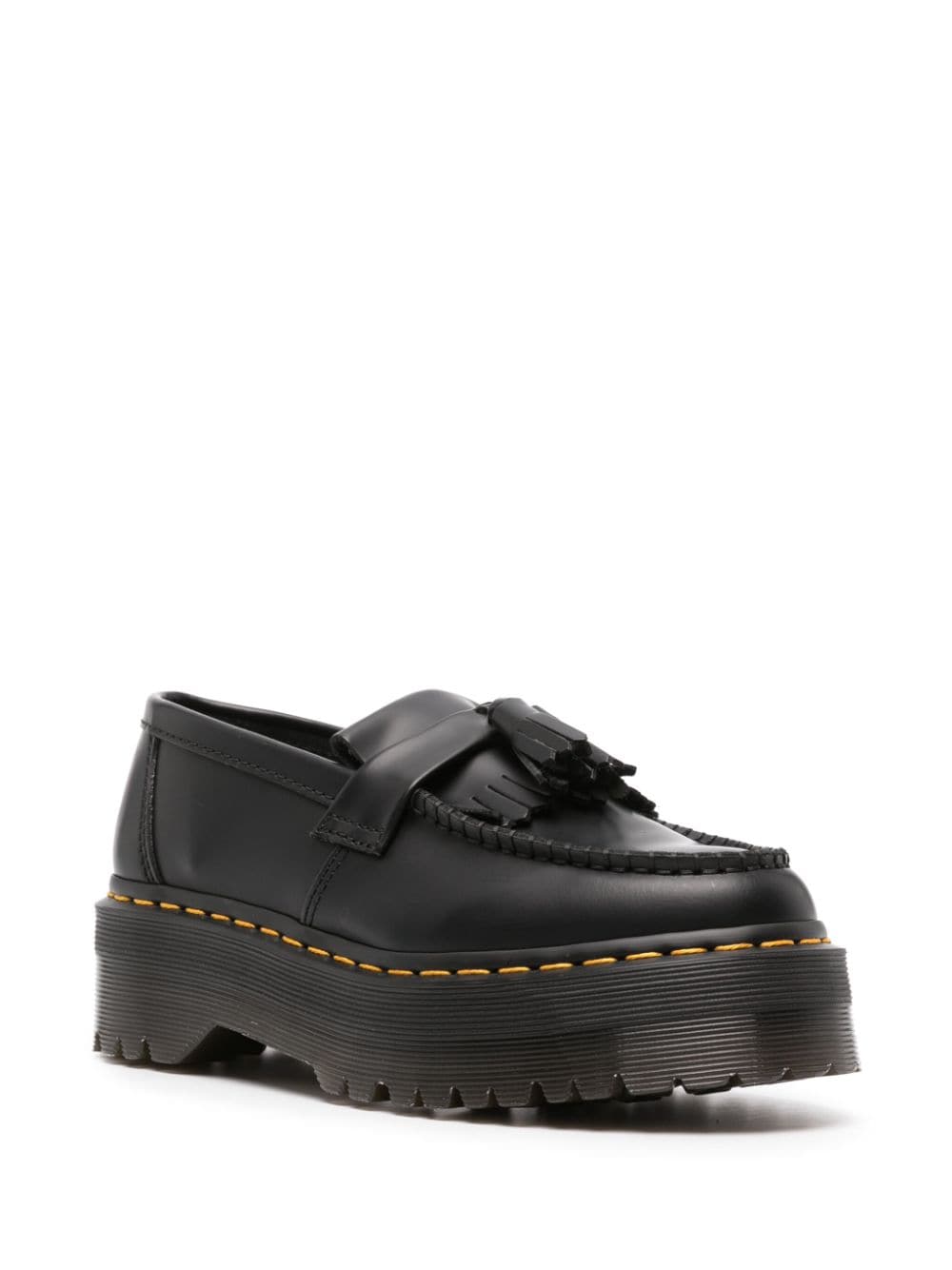 Image 2 of Dr. Martens Adrian platform leather loafers