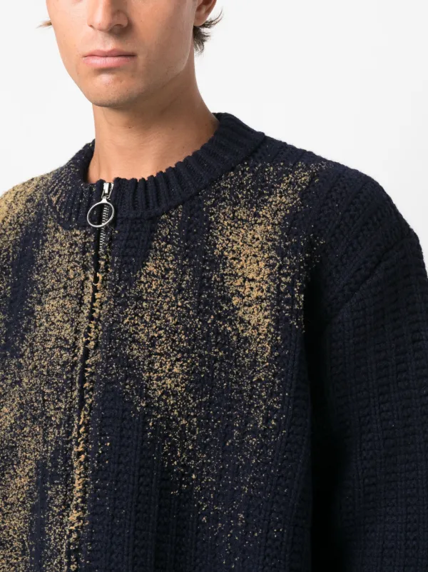 23AW Maison Margiela サンドストームジップアップカーディガン 23AW Maison Margiela サンドストームジップアップカーディガン