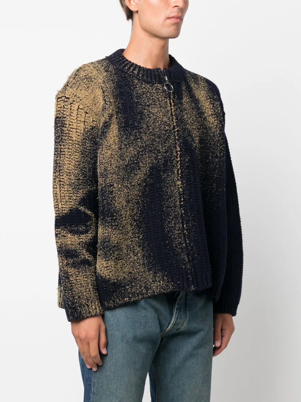 Maison Margiela Sandstorm wollen vest Blauw