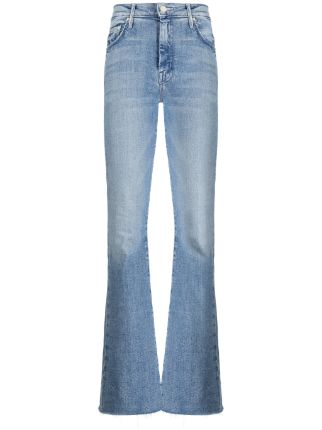 MOTHER mid-rise Flared Jeans - Farfetch