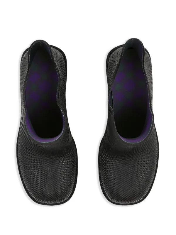 Burberry rain 2025 boots mens purple