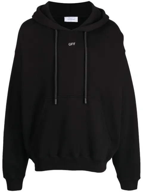 Off-White Noise Arrow drawstring hoodie